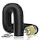 HonGuan HonGuan 4 Insulated Flexible Duct 8 FT Long Black Noise Reducer Hose Silencer for Inline Duct Fan of Air Conditioner HVAC Ventilation System