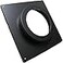 DuraVent Simpson 46DVADC Round Ceiling SupportWall Thimble Cover 4x6 58 Direct Vent Black