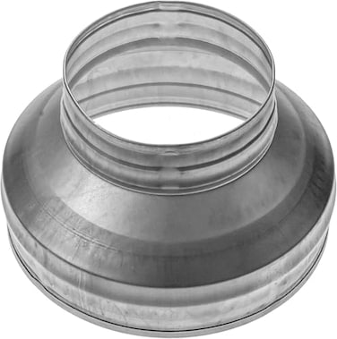 Repa Market 8 to 5 Inch Duct ReducerIncreaser Galvanized Steel Vent Pipe Adapter HVAC Dryer Vent Systems Round Metal Coupling Connector for Exhaust Fans Bathroom Ventilation Kitchen Hoods