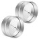 Kikerike 2 Pcs 6 Inch Draft Blocker Backdraft Damper Duct Draft Stopper OneWay Airflow Ducting Insert Backflow Preventer Inline Fan Vent Deflector