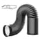Puunkeey 4 Inch Aluminum Flexible Vent Hose 10 FT Corrosion Resistant Lightweight Durable for HVAC Plumbing Ductwork