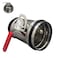 DOMELIFE HVAC Duct Manual Volume Backdraft Damper Airflow Ducting Branch Vent Damper with Sealed Rubber Gasket Air Control Valve Adjustment Handle Stainless Steel for HVAC Vent Systems 4in