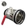 DOMELIFE HVAC Duct Manual Volume Backdraft Damper Airflow Ducting Branch Vent Damper with Sealed Rubber Gasket Air Control Valve Adjustment Handle Stainless Steel for HVAC Vent Systems 4in