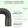 PIIYOOSNN Dryer Vent Hose 4inch 10FT Flexible Aluminum Pipe with Two Clamps and One Tape Suitable for Kitchen Bathroom Drying Room HVAC Ducting 4 in x 10 FT