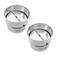 ANPTGHT 4 Inch Draft Blocker Backdraft Damper Duct Draft Stopper OneWay Airflow Ducting Insert Backflow Preventer Inline Fan Vent Deflector for 4 Inch Duct Dryer Vent Hose2Pcs