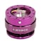 NRG Innovations NRGSRK200PPPP Gen 20 Steering Wheel Quick Release Adapter 6HOLE with Mounting Bolts Purple BodyPurple Ring 6Hole Design