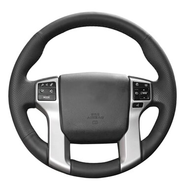 MEWANT Steering Wheel Cover for Toyota Land Cruiser Prado 20102017 Tundra 20142020 Tacoma 20122019 4Runner 20102020 Sequoia 2014