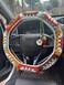 YDMZZB Steering Wheel CoverHandmade Crochet Rainbow Sunflower Granny Square Steering Wheel Covers Steering Wheel Cover1strawberry