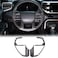 Aunginsy Center Console Steering Button Panel Trim Cover Compatible with Toyota TundraSequoia 20222026 Tacoma 2024 Central Control Steering Panel Decorative Frame Protector Sticker ABS Accessories
