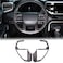 Aunginsy Center Console Steering Button Panel Trim Cover Compatible with Toyota TundraSequoia 20222026 Tacoma 2024 Central Control Steering Panel Decorative Frame Protector Sticker ABS Accessories