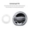 NHHC 100PCS Disposable Steering Wheel CoversDisposable Steering Wheel Protector with Elastic for Avoiding Scuffs ScratchesUniversal Car Steering Wheel Cover Car Accessories