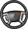 JI Loncky Leather Steering Wheel Cover for Chevrolet 20082013 Silverado 1500 Silverado 2500 350020072014 Tahoe20072014 Suburban 150020072013 Avalanche 150020092015 TraverseExpress