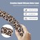 SthExtra Leopard Print Steering Wheel Cover with Silicone Inner Ring NonToxic Odorless Silicone Leather with NonFading Cheetah Pattern for Men Women Universal 145 to 15 Inch Leopard Print