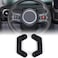 Bekantogy 2PCS Steering Wheel Guards Compatible with INEOS Grenadier 20222025 Aluminum Alloy Steering Wheel Buttons MisTouching Pads Interior Accessories Black