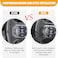 Bekantogy 2PCS Steering Wheel Guards Compatible with INEOS Grenadier 20222025 Aluminum Alloy Steering Wheel Buttons MisTouching Pads Interior Accessories Black