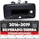 T1A Tailgate Handle Assembly Upgraded Metal Compatible with 20162019 Chevrolet Silverado GMC Sierra Liftgate Latch Handle Textured w Keyhole Camera Hole OEM 23448681 23487215 84016231 9772