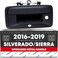 T1A Tailgate Handle Assembly Upgraded Metal Compatible with 20162019 Chevrolet Silverado GMC Sierra Liftgate Latch Handle Textured w Keyhole Camera Hole OEM 23448681 23487215 84016231 9772