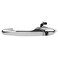 TRQ Front Driver Side Exterior Door Handle Chrome Compatible with 20122019 Fiat 500