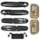 Lcyolada Set of 7 Door Handles Kit for Toyota Sienna 1998 2003 Replace 80850 80357 80359 80533 80504 79600 Front Rear Left Driver Right Passenger Side Exterior Interior Door Handles Tailgate Handle