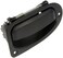 Dorman 80420 Rear Passenger Side Exterior Door Handle Compatible with Select Ford Models Textured Black