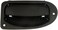 Dorman 80420 Rear Passenger Side Exterior Door Handle Compatible with Select Ford Models Textured Black