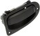 Dorman 80420 Rear Passenger Side Exterior Door Handle Compatible with Select Ford Models Textured Black