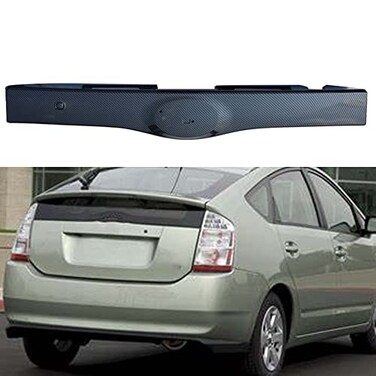munirater Carbon Fiber Black Rear Tailgate Liftgate Garnish Handle Trim Replacement for Prius 20042009 Replacement for 7680147060C0 7680147040C0