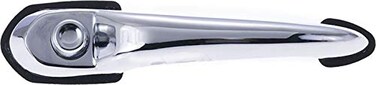 Dorman 7605517 Front Exterior Door Handle Compatible with Select Mack Models Chrome Black
