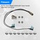 GXARTS 101600900 Door Handle Upgrade Rebuild Kit with Microswitch Harness Handle Paddle Door Panel Clips Compatible with Tesla Model S 20122020 101600900A 101600900B 102540100 101600900C