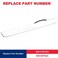VASTAUTO Rear Tailgate Chrome Handle Finisher Molding Fit for 20132019 Nissan Pathfinder Replaces 908109PG0A Rear Liftgate Handle Garnish Molding