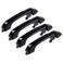 JDMON 4Pcs Exterior Door Handles Replacement for Hummer H3 Base 20062010 H3 Alpha 20082010 H3 X 20072009 H3 AdventureLuxury 20082009 H3T AlphaBase 20092010 Replacement for 12750558 25832250