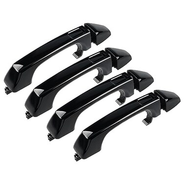 JDMON 4Pcs Exterior Door Handles Replacement for Hummer H3 Base 20062010 H3 Alpha 20082010 H3 X 20072009 H3 AdventureLuxury 20082009 H3T AlphaBase 20092010 Replacement for 12750558 25832250
