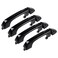 JDMON 4Pcs Exterior Door Handles Replacement for Hummer H3 Base 20062010 H3 Alpha 20082010 H3 X 20072009 H3 AdventureLuxury 20082009 H3T AlphaBase 20092010 Replacement for 12750558 25832250
