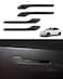KKTR-CAR Door Handle Cover Real Matte Carbon Fiber Door Handle Trim Protector Set Compatible with Tesla Model y Model 3 20172025 4 Pieces Glossy Carbon Fiber with drip