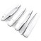 GafeSkui White Exterior Door Handle 4 PCS Front Rear Driver Passenger Compatible with 20072014 Cadillac Escalade Chevy Avalanche Silverado Suburban GMC Sierra Yukon Replace OE 22738722 22738721 208282