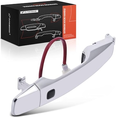 A-Premium APremium Front Passenger Side Exterior Door Handle with Sensor Compatible with Toyota Land Cruiser 2008201120132015 Lexus LX570 2008201120132015 with Smart Key Entry Replace 6921760130