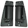 Lcyolada Metal Extended Cab Door Handles Compatible with 19992007 Chevy Silverado 1500 2500 3500 GMC Sierra Rear Left Driver and Right Passgenger Side Replace 15758171 15758172