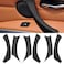 Jaronx Compatible with BMW 3 Series E90E91 Door Handle Covers 6PCS Door Pull Handle Cover for BMW 325i 328i 335i 330i 20062011 Left and Right Passenger Side Black