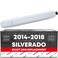 T1A Exterior Front Passenger Door Handle Compatible with 20142018 Chevrolet Silverado 20142018 GMC Sierra Olympic White OEM 13583889GAZ 13583891GAZ 82536