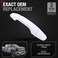 T1A Exterior Front Passenger Door Handle Compatible with 20142018 Chevrolet Silverado 20142018 GMC Sierra Olympic White OEM 13583889GAZ 13583891GAZ 82536