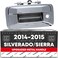 T1A Tailgate Handle Assembly Upgraded Metal Compatible with 20142015 Chevrolet Silverado GMC Sierra 1500 2500 3500 HD Liftgate Latch Handle Replacement Chrome OEM 23128693 23156950 82548