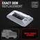 T1A Tailgate Handle Assembly Upgraded Metal Compatible with 20142015 Chevrolet Silverado GMC Sierra 1500 2500 3500 HD Liftgate Latch Handle Replacement Chrome OEM 23128693 23156950 82548