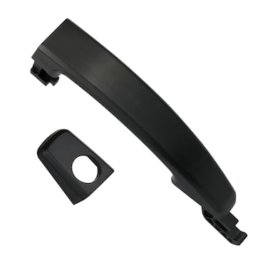 APPERFiT Exterior Door Handle wEnd Cap 92233089 92233090 Primed Black for Front Door Left Driver Side Compatible with Chevy Camaro Cruze Malibu Orlando Sonic Trax Buick Cadillac