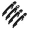 JDMON Black Exterior Door Handles Replacement for Hyundai Elantra 20062012 Front Rear Left Driver Right Passenger Side Outside Outer Handle Set Replacement for 826512H000 826522H000 826522H020