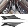 Jaronx Compatible with BMW 5 Series G30 G31 Door Handle Covers 20172022 Carbon Fiber Pattern Interior Door Pull Handle Covers Compatible with BMW 5 G30G31 518d520d520i525d530d530e530i540i