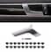WODOFO GDR Matte Silver Interior Door Handle Repair Kit Inner Front Driver or Inside Rear Left Side Replacement for Mercedes W204 C250 C300 C63 AMG GLK250 GLK300 GLK350 2047201171 2047201763