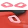 Voodonala for Challenger 20152023 Car Door Inner Door Handle Cover Trim Accessories for Dodge Challenger 20152023 Pink2pcsSet