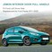JDMON Front Left Driver Interior Door Pull Handle Replacement for Ford Fiesta 20112020 for Manual Window Inner Inside Door Panel Replacement for D2BBA23943CA35B8 G2BZ5823943JA Black