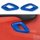 Voodonala for Dodge Challenger 20152023 Car Door Inner Door Handle Cover Trim Accessories for Dodge Challenger 20152023Blue2pcsSet
