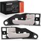 A-Premium APremium Inside Interior Door Handles Compatible with Toyota Solara 1999 2000 2001 2002 2003 Ivory 2PC Set Front Driver and Passenger Side